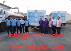 Shenzhen J & D de agua potable instalar 6000-8000 bph líneas de agua embotellada en Bahrein