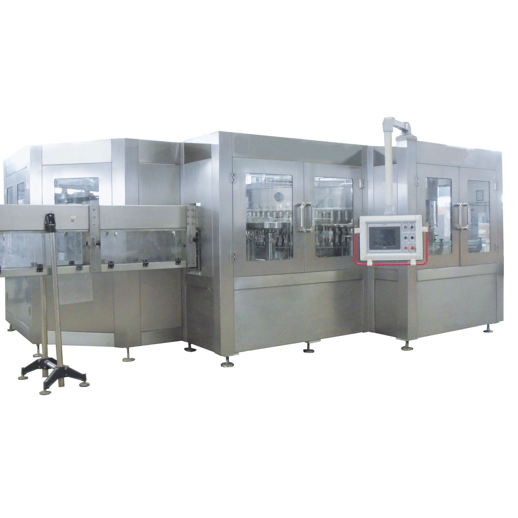 Machine de capsulage de remplissage non-gazeuse