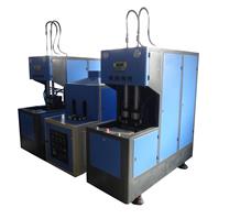 Machine de moulage par soufflage élastique semi-automatique