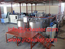 L'eau potable Shenzhen J & D installe une usine de boisson carbonatée 4000BPH en Namibie