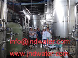 Shenzhen J&D Drinking Water install Juice Line in Philippines