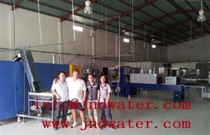 Shenzhen J&D Drinking Water install 10000 BPH bottled water line in Senegal